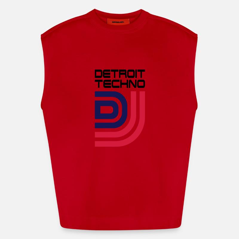 DJ__V010 Débardeur bio épais oversize fabriqué en UE