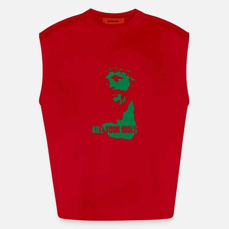 Kill your idols Heavyweight Oversized Organic Tank Top Made in EU