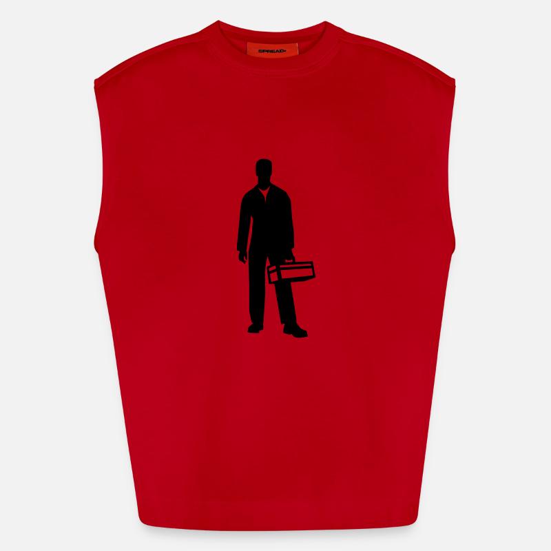 Concierge Débardeur bio épais oversize fabriqué en UE