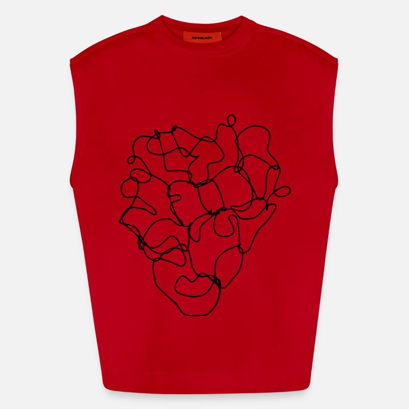 Bowbow Heavyweight Oversized Organic Tank Top Made in EU