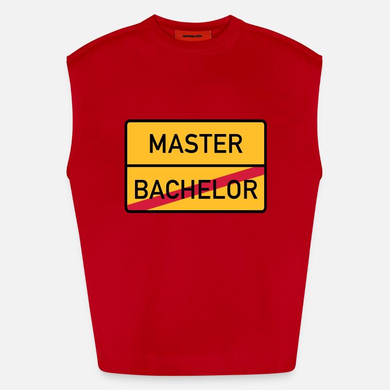 master Heavyweight Oversized Organic Tank Top Made in EU