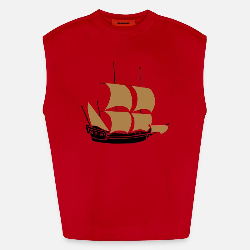 ship Débardeur bio épais oversize fabriqué en UE