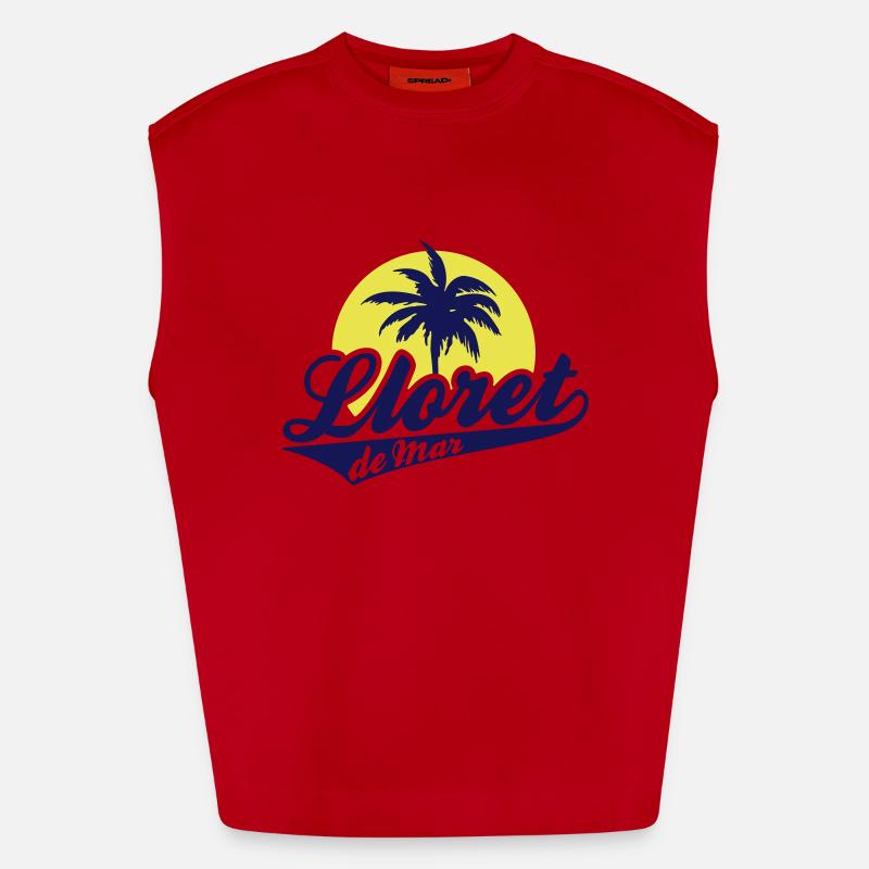 Lloret de Mar Débardeur bio épais oversize fabriqué en UE
