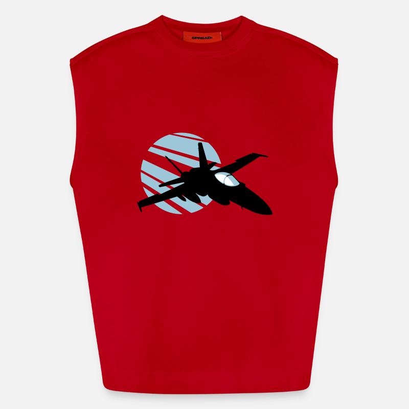 fighter Débardeur bio épais oversize fabriqué en UE