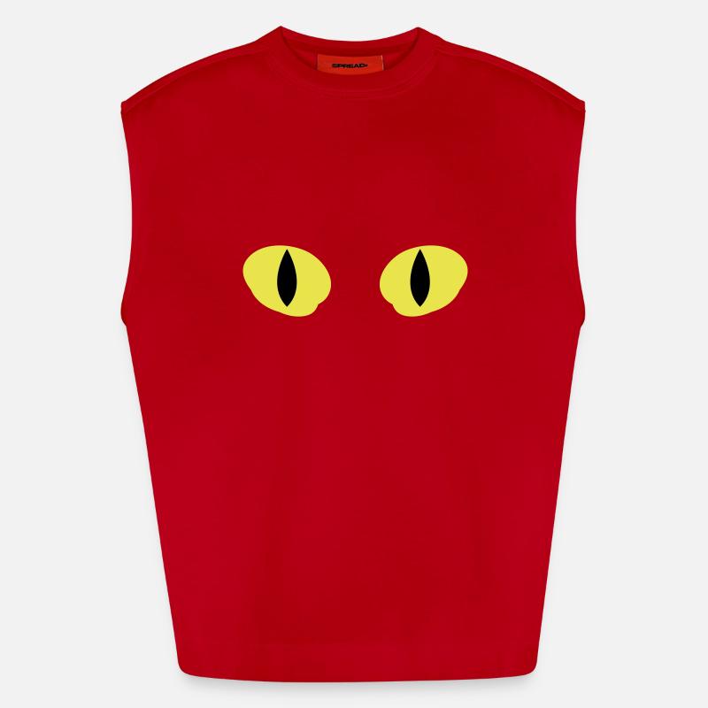 chatte Débardeur bio épais oversize fabriqué en UE