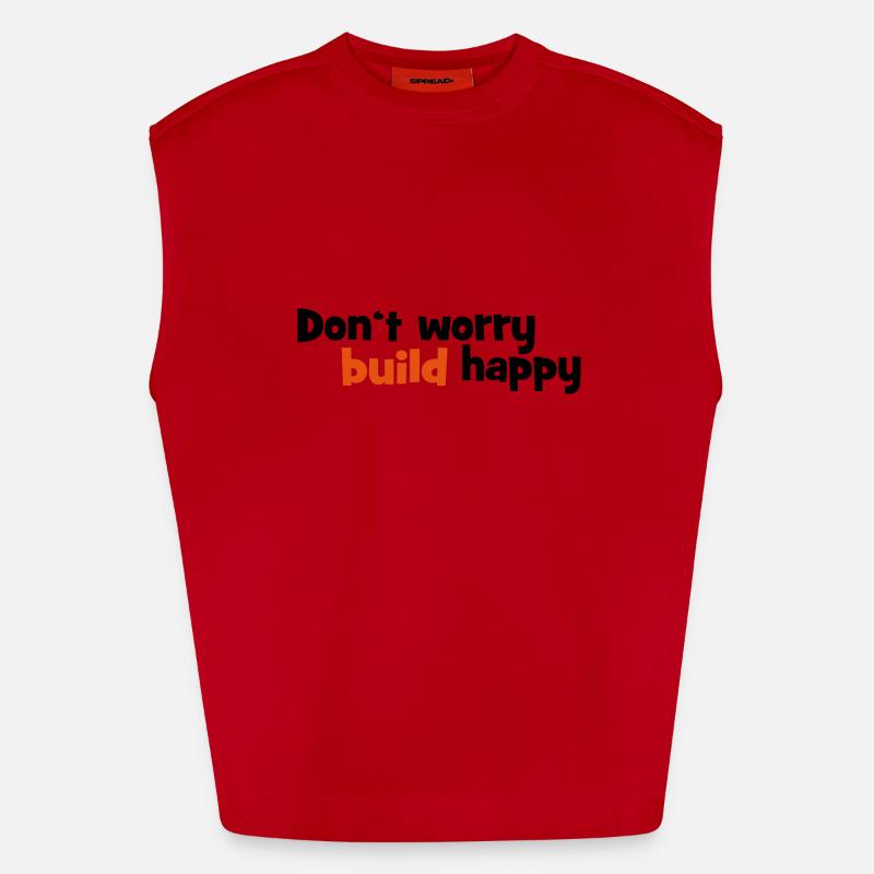 Construction Débardeur bio épais oversize fabriqué en UE