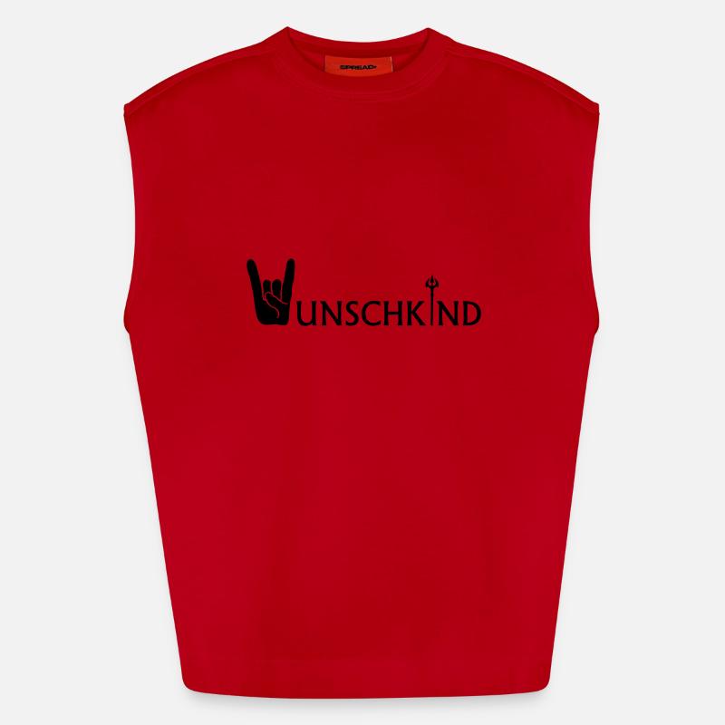 Wunschkind Heavyweight Oversized Organic Tank Top Made in EU