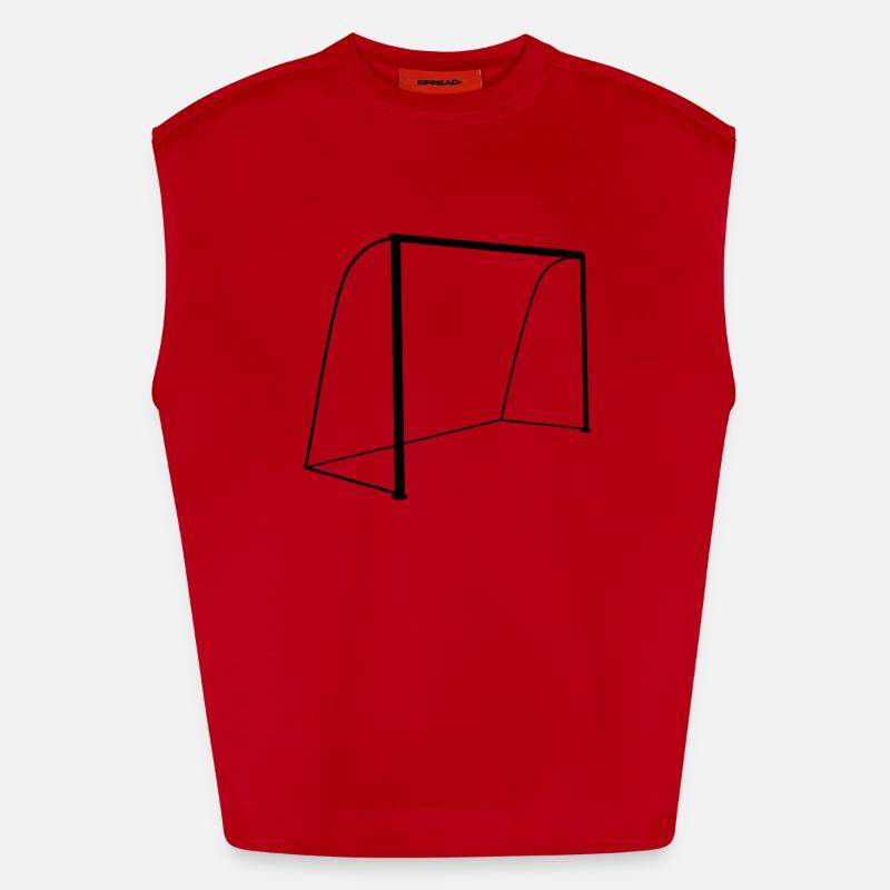 cel Ekologiczny tank top oversize z grubego materiału wyprodukowana w UE