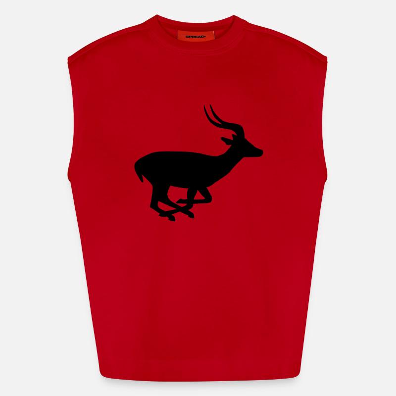 Antilope Débardeur bio épais oversize fabriqué en UE