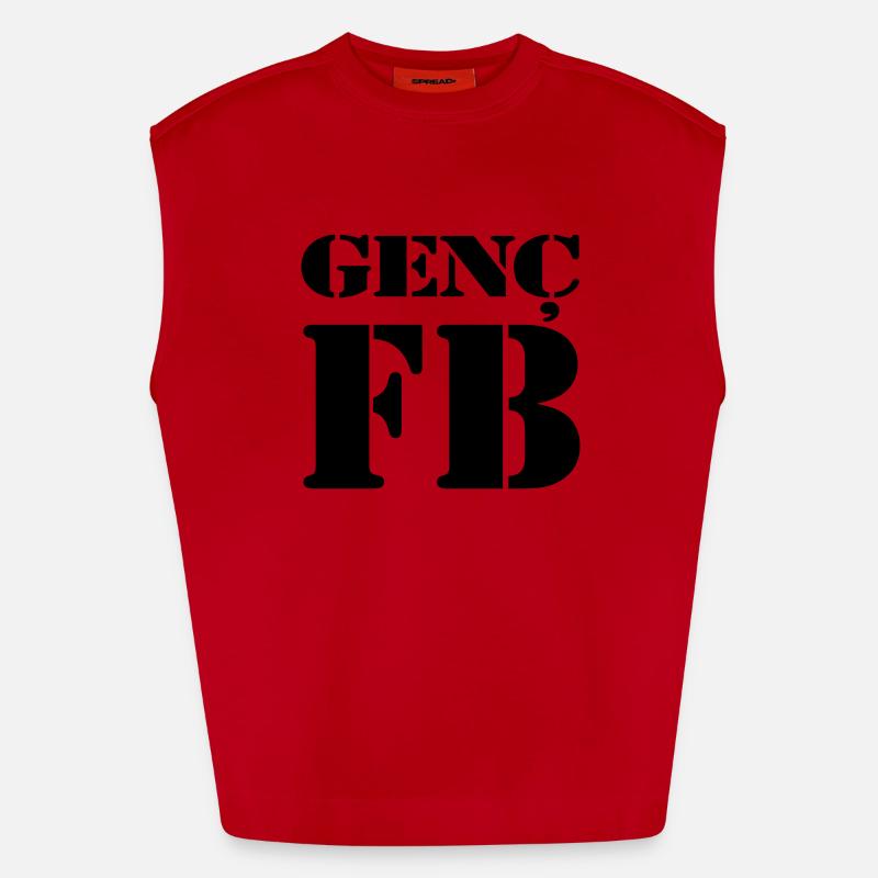 Genc FB - 2 Débardeur bio épais oversize fabriqué en UE