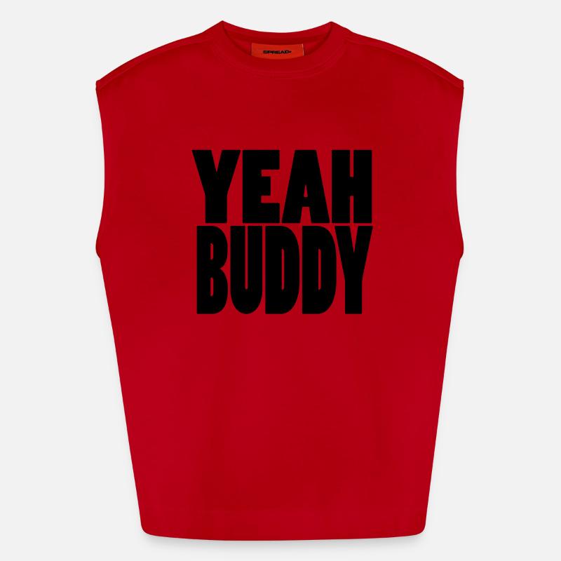 Yeah Buddy Débardeur bio épais oversize fabriqué en UE