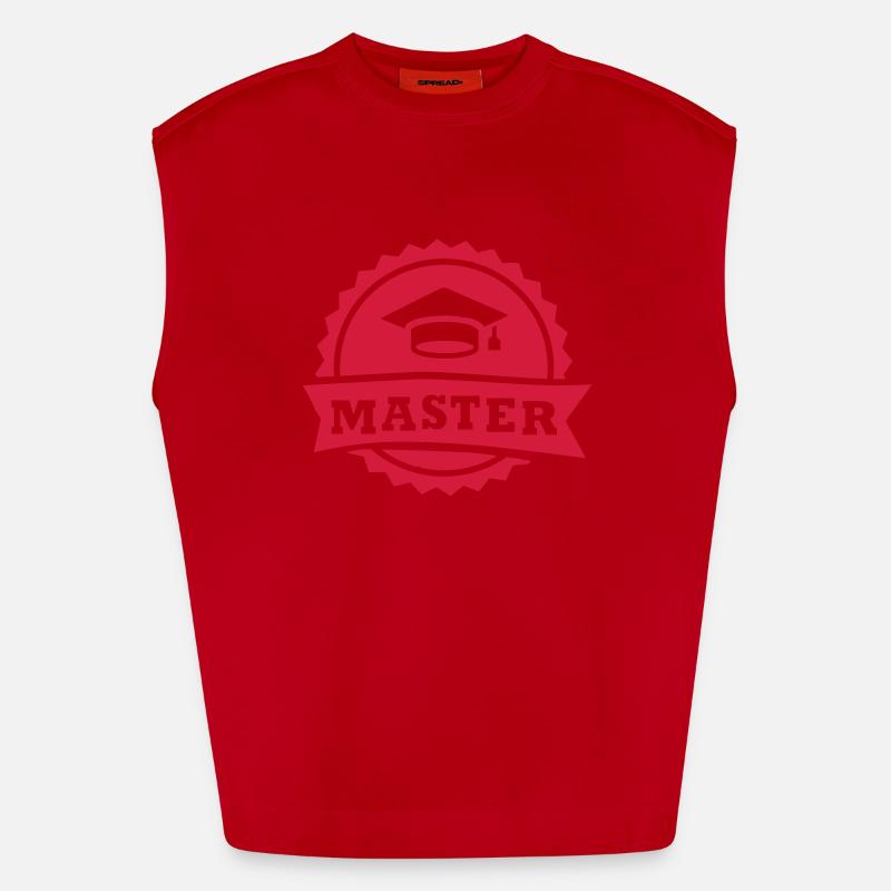 Master Heavyweight Oversized Organic Tank Top Made in EU