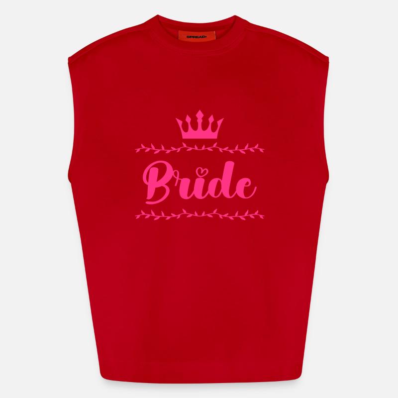 mariée Débardeur bio épais oversize fabriqué en UE