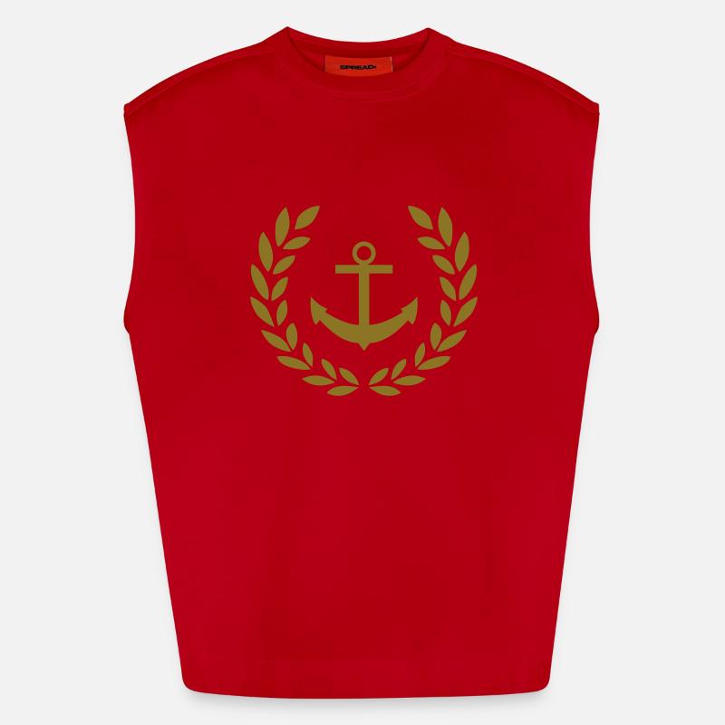 Anker Heavyweight Oversized Organic Tank Top Made in EU