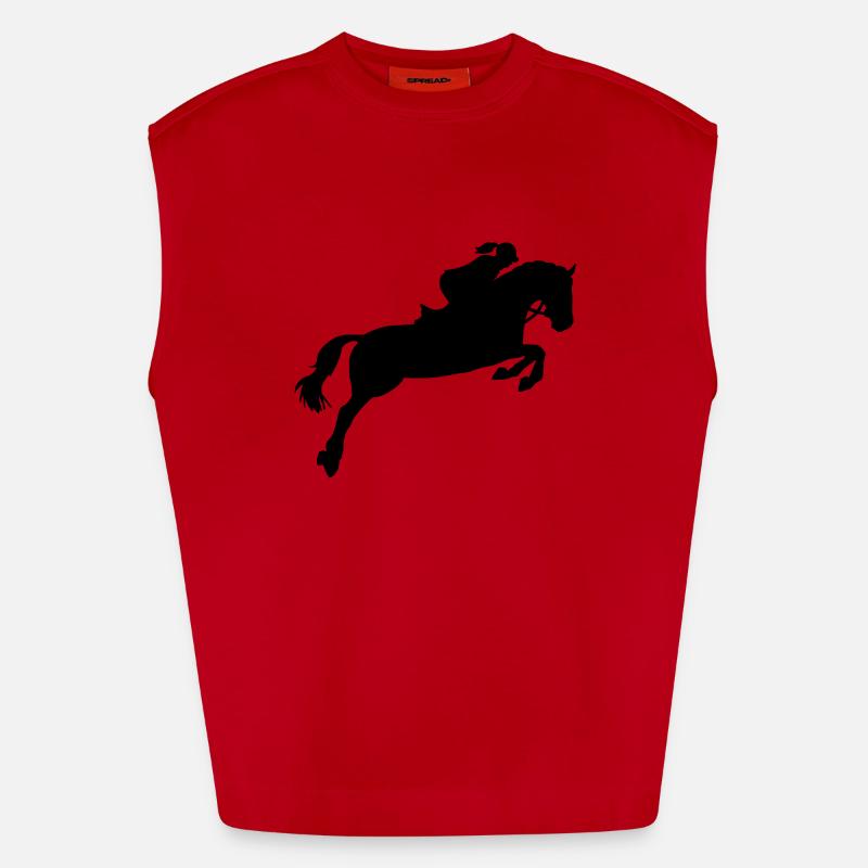 Jumping Débardeur bio épais oversize fabriqué en UE