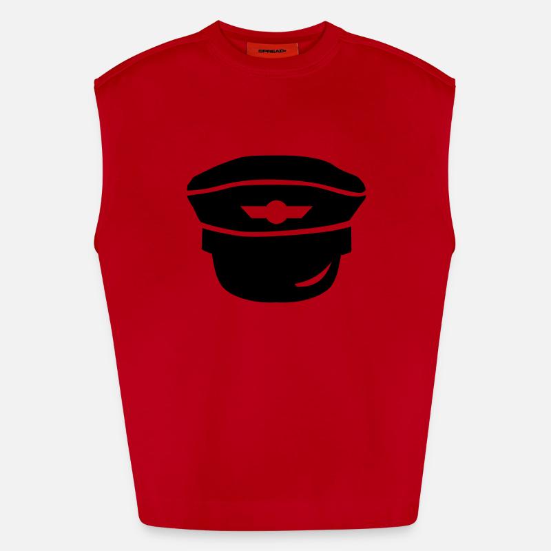 Pilot Heavyweight oversized organic tanktop made in EU