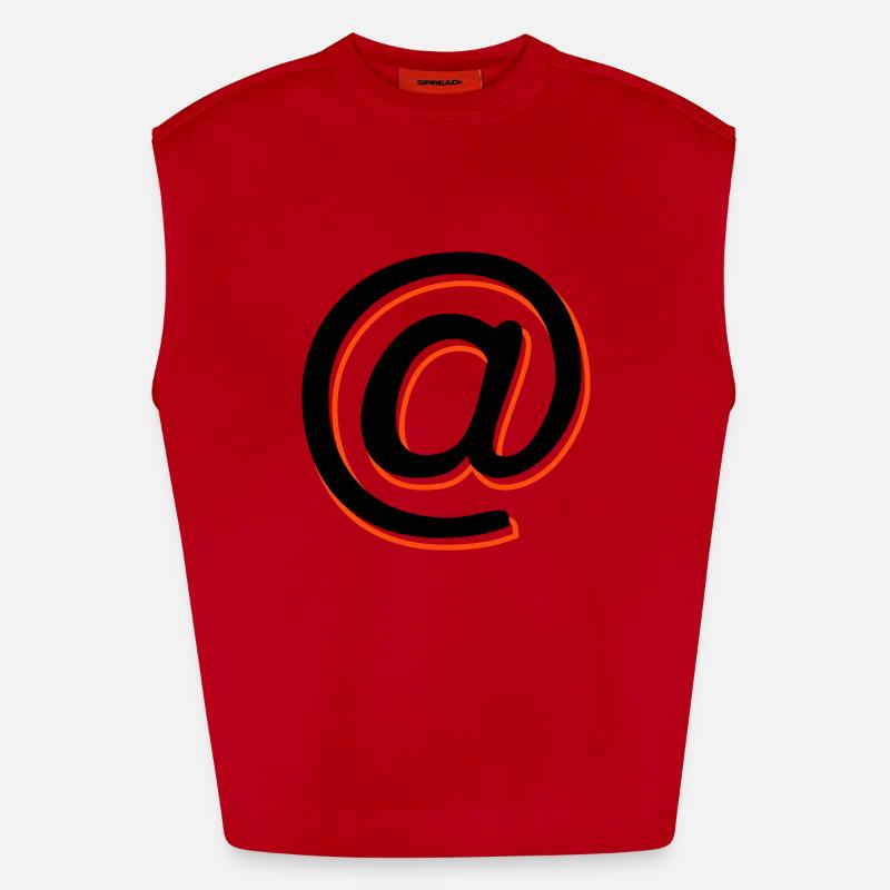 Au signe - 2 couleurs Débardeur bio épais oversize fabriqué en UE