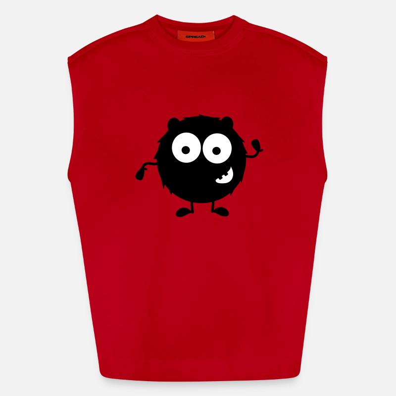 Monstre Débardeur bio épais oversize fabriqué en UE