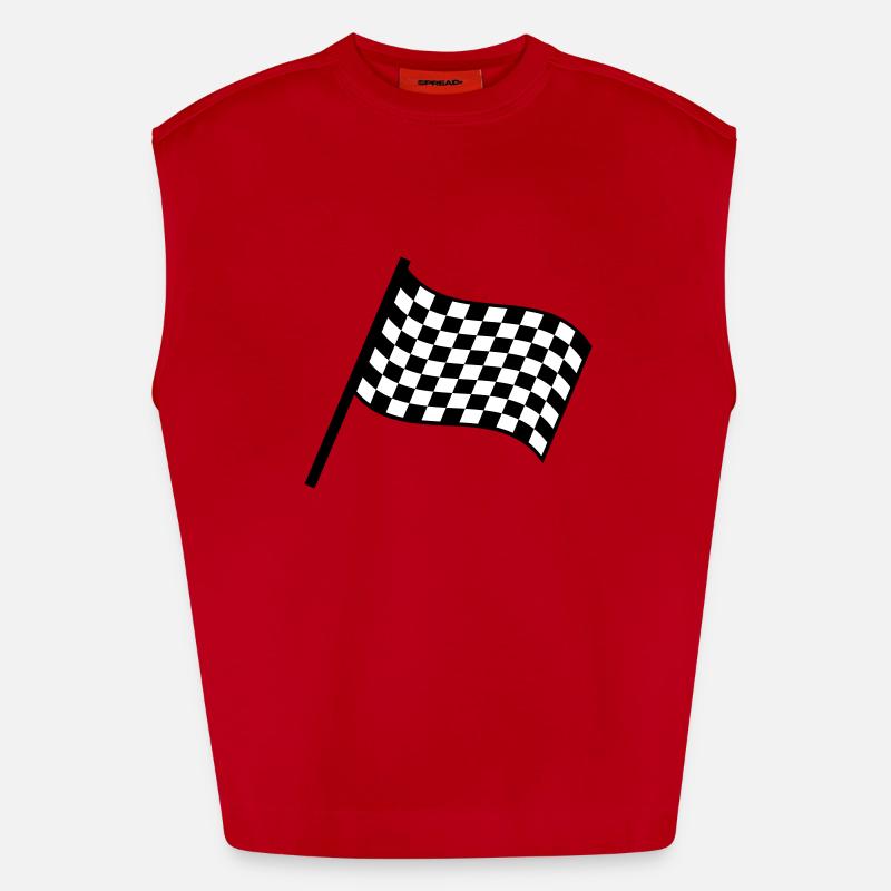 racing_flag Débardeur bio épais oversize fabriqué en UE