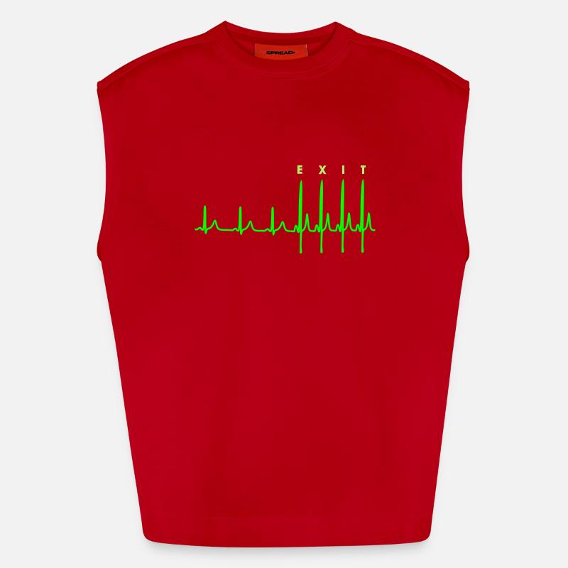 EXIT Heavyweight Oversized Organic Tank Top Made in EU