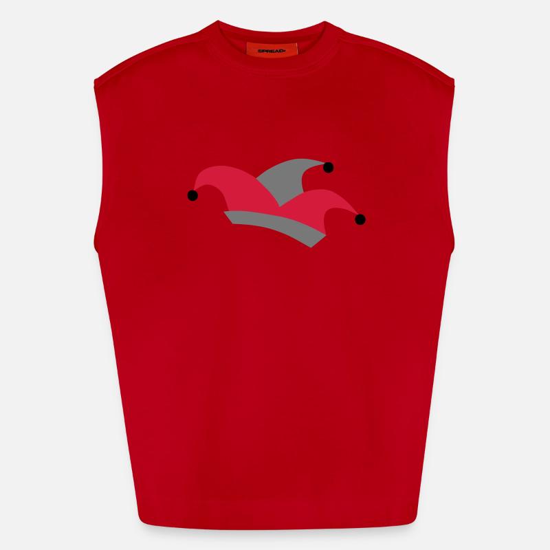 fou bouchon Débardeur bio épais oversize fabriqué en UE