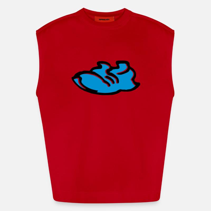 Sneaker Heavyweight Oversized Organic Tank Top Made in EU