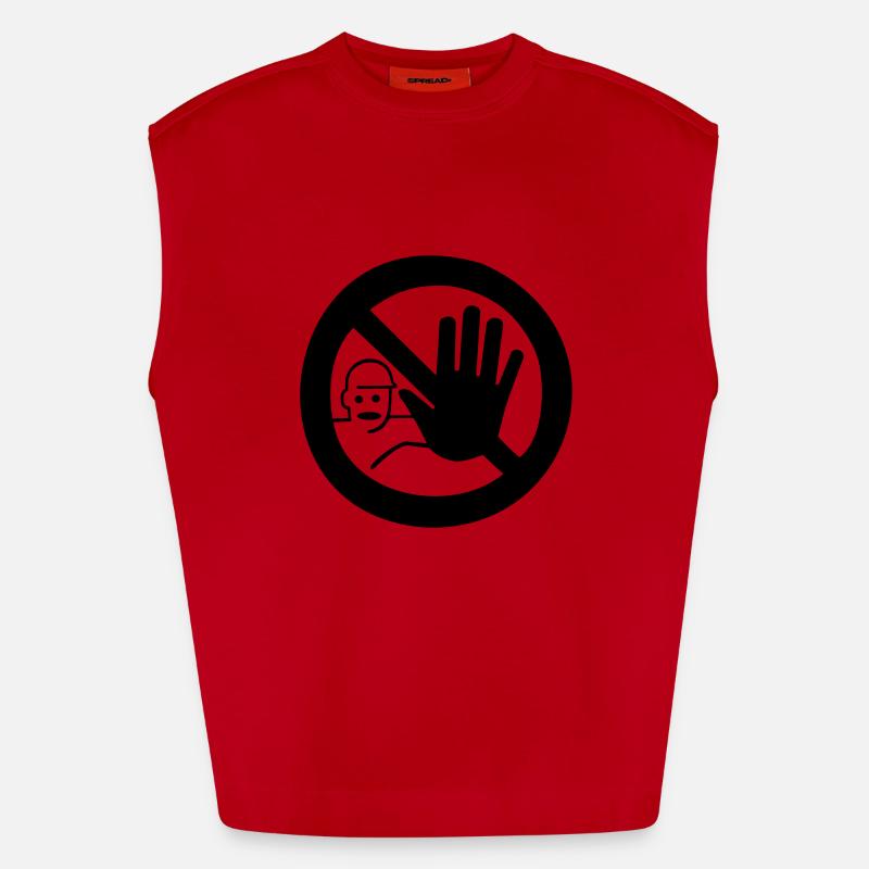 ARRÊT Débardeur bio épais oversize fabriqué en UE