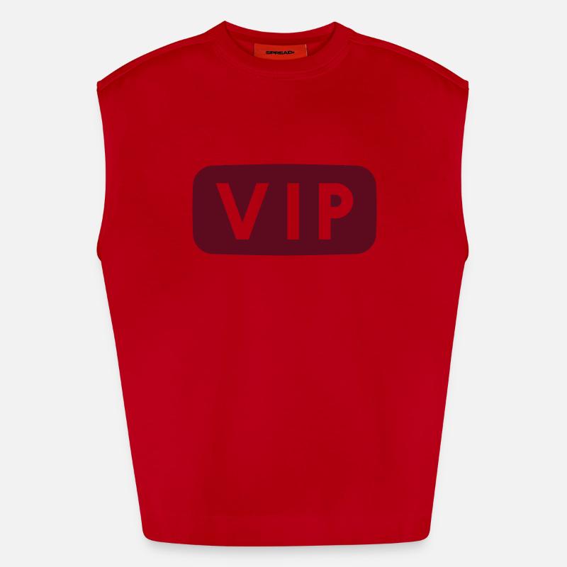 VIP Heavyweight Oversized Organic Tank Top Made in EU