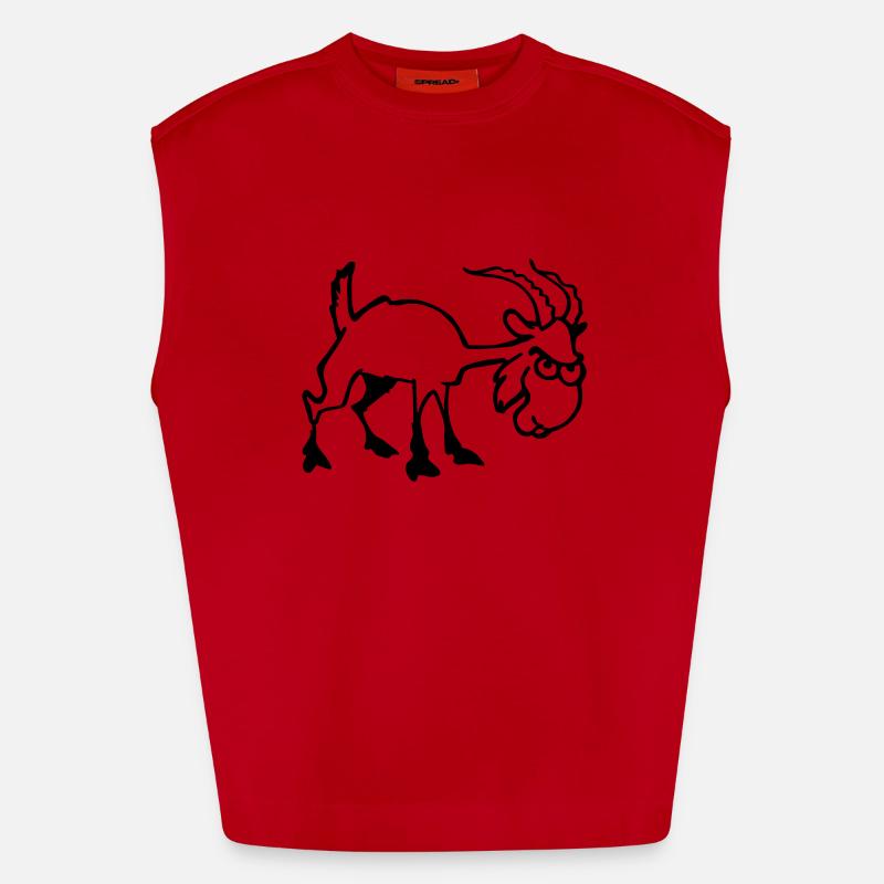 Billy-goat Heavyweight Oversized Organic Tank Top Made in EU
