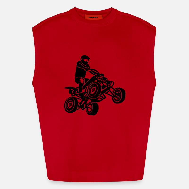 Quad Débardeur bio épais oversize fabriqué en UE