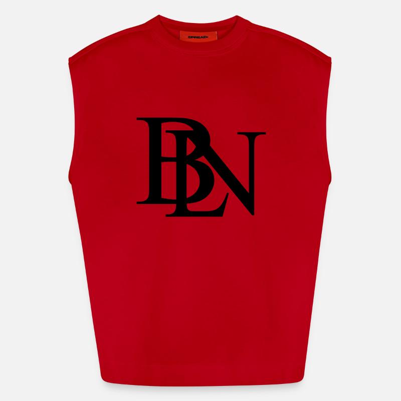 BLN Berlin TYPE Heavyweight Oversized Organic Tank Top Made in EU