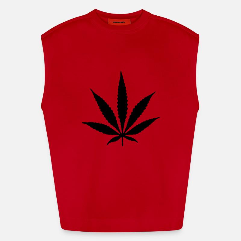 Hanfblatt Heavyweight Oversized Organic Tank Top Made in EU