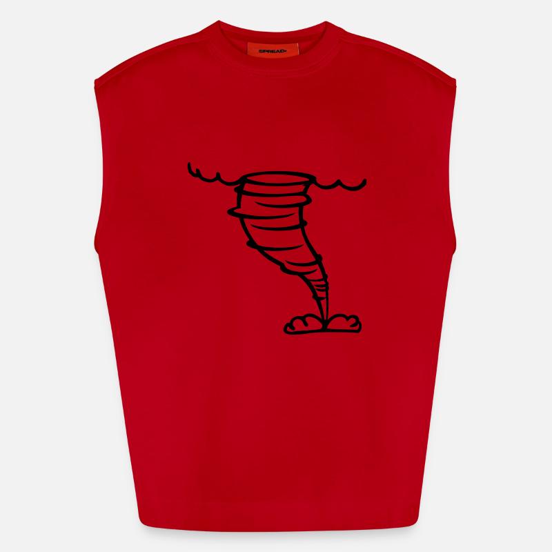 Tornade Débardeur bio épais oversize fabriqué en UE