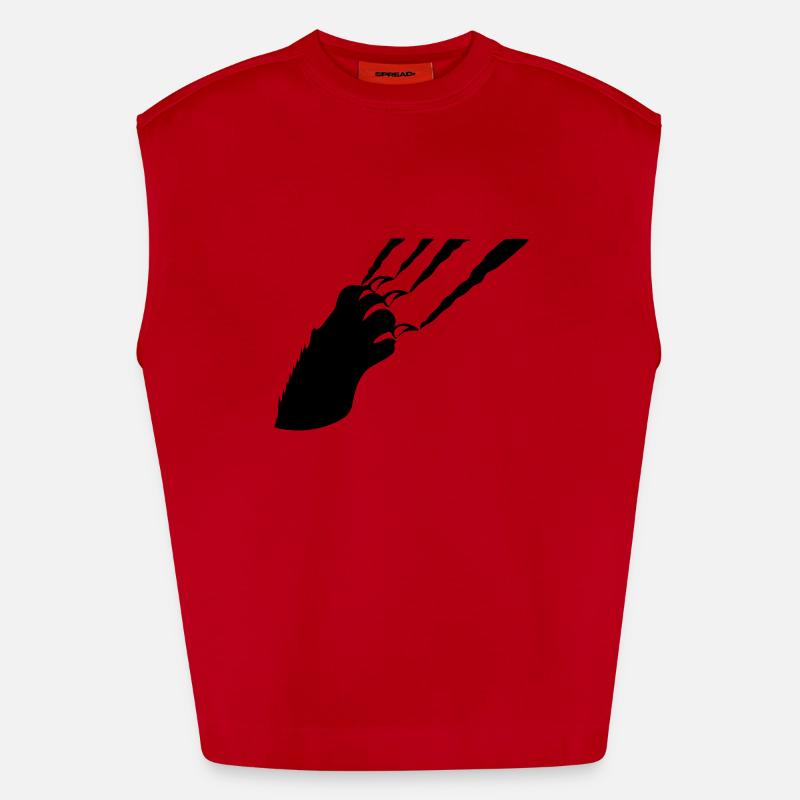 claw Heavyweight Oversized Organic Tank Top Made in EU