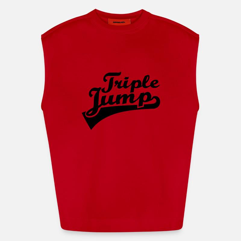 Triple Jump Débardeur bio épais oversize fabriqué en UE