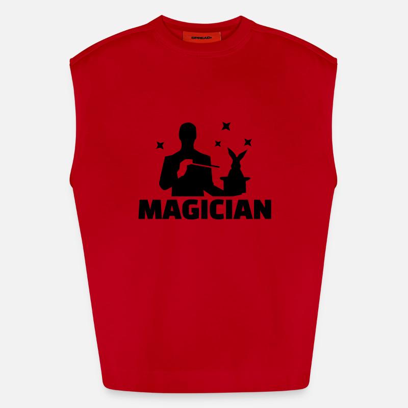 Magicien Débardeur bio épais oversize fabriqué en UE