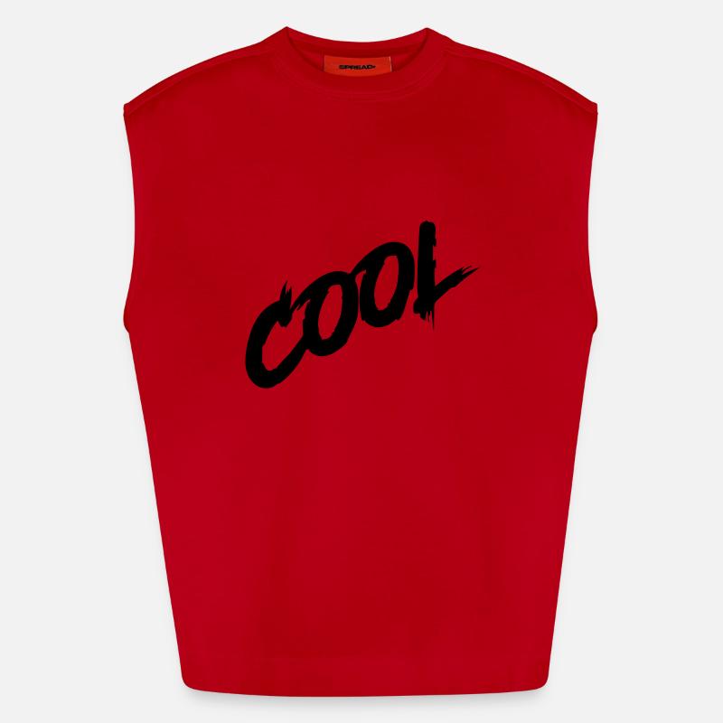 cool Débardeur bio épais oversize fabriqué en UE