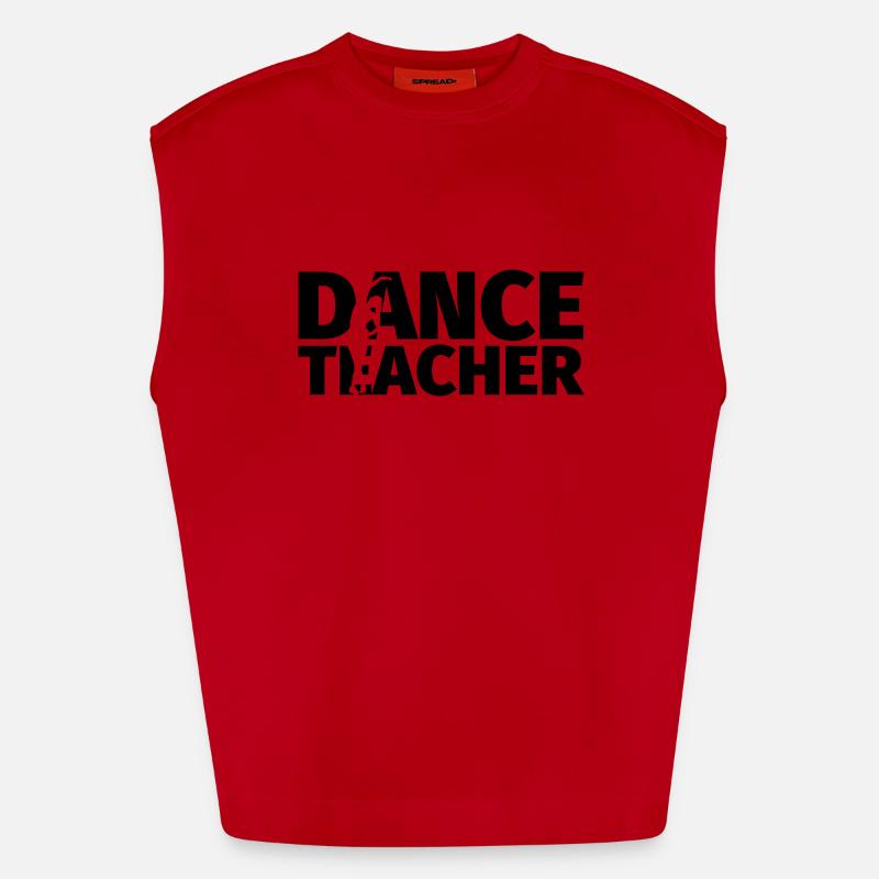 Professeur de Danse Débardeur bio épais oversize fabriqué en UE