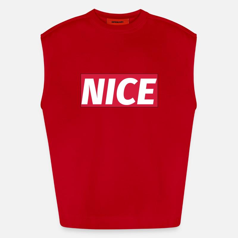 Nice Débardeur bio épais oversize fabriqué en UE