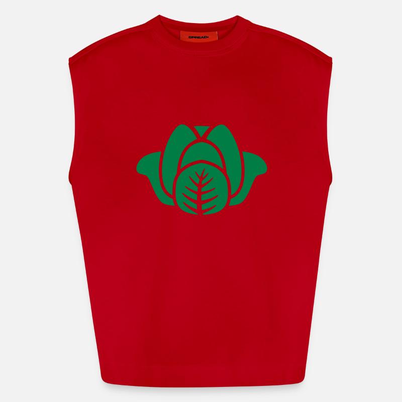 Salade Débardeur bio épais oversize fabriqué en UE