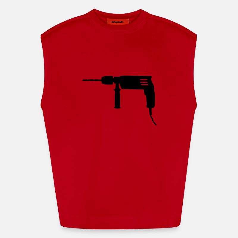 outils Débardeur bio épais oversize fabriqué en UE