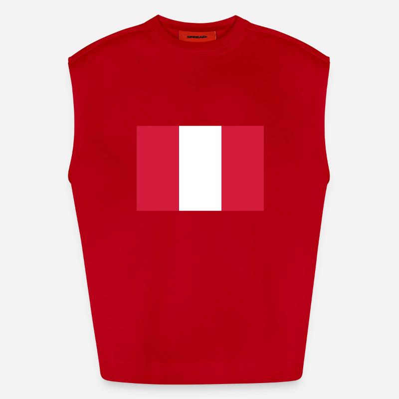 Pérou Débardeur bio épais oversize fabriqué en UE