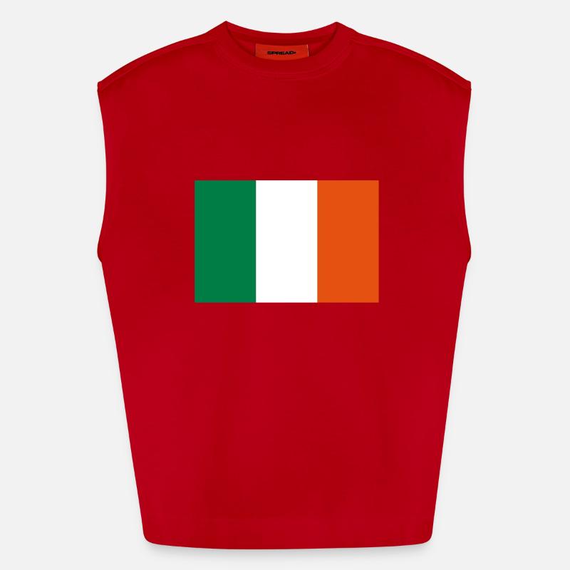 drapeau_irlande Débardeur bio épais oversize fabriqué en UE