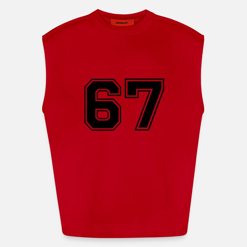 67 Débardeur bio épais oversize fabriqué en UE