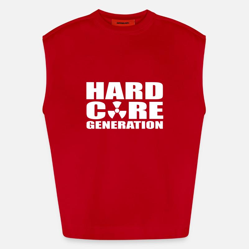Hardcore Generation Radioactive FR Débardeur bio épais oversize fabriqué en UE