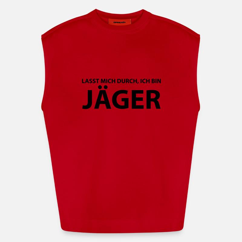 jäger Heavyweight Oversized Organic Tank Top Made in EU