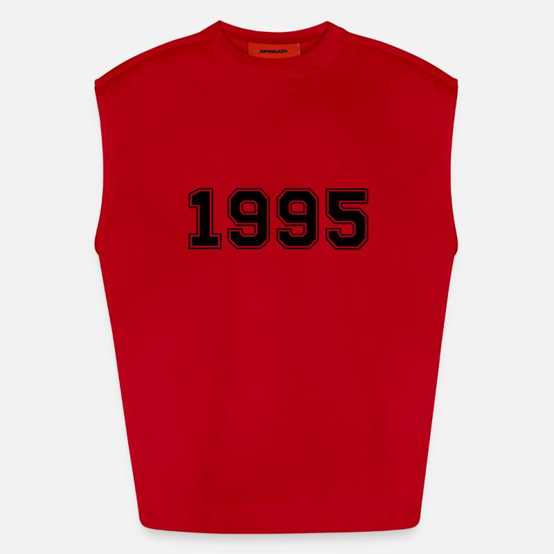 1995 Heavyweight Oversized Organic Tank Top Made in EU