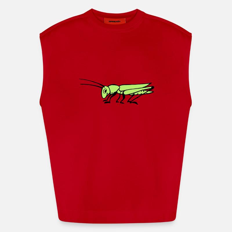 Grasshopper Heavyweight Oversized Organic Tank Top Made in EU