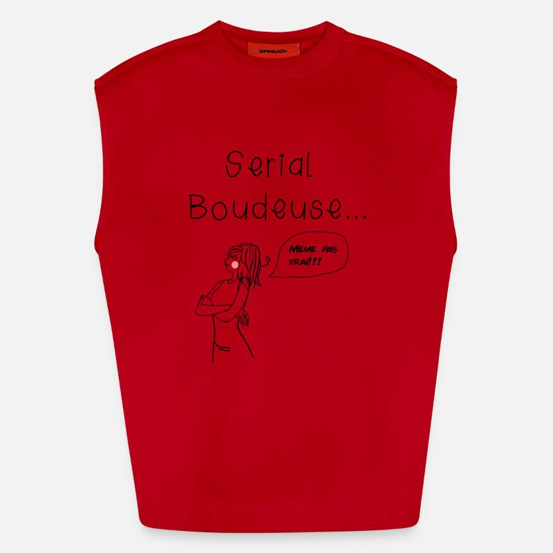 La boudeuse Débardeur bio épais oversize fabriqué en UE