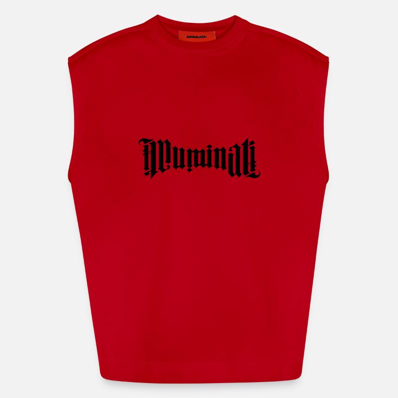 ILLUMINATI Débardeur bio épais oversize fabriqué en UE